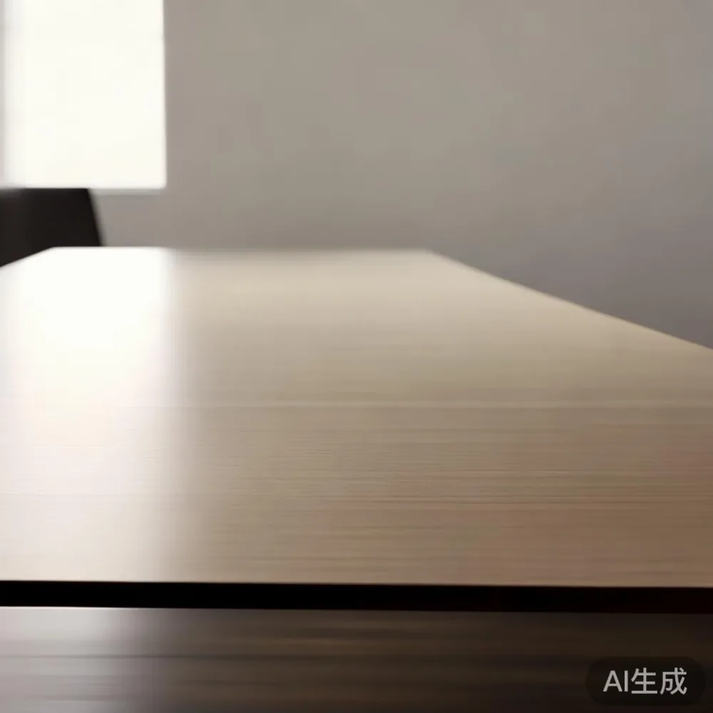 Modern dining table with sleek design