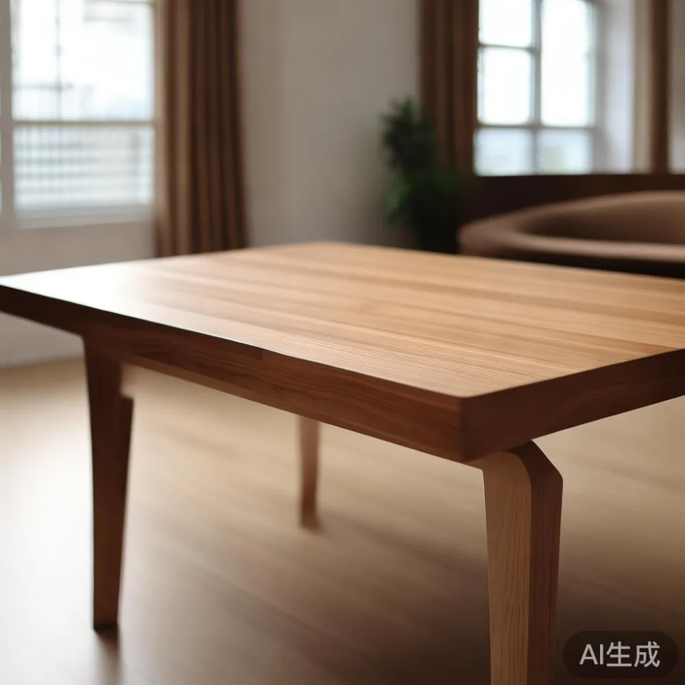 Modern dining table in a Singapore HDB living room