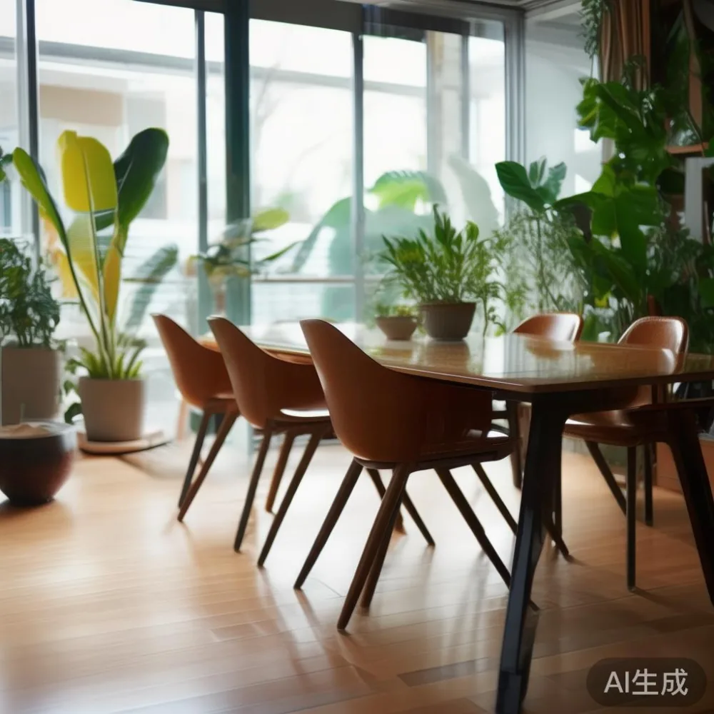 Caring for a Lacquered Surface in a Tropical Climate: A Singapore Owne — corner of a small condo apartment with wooden fl