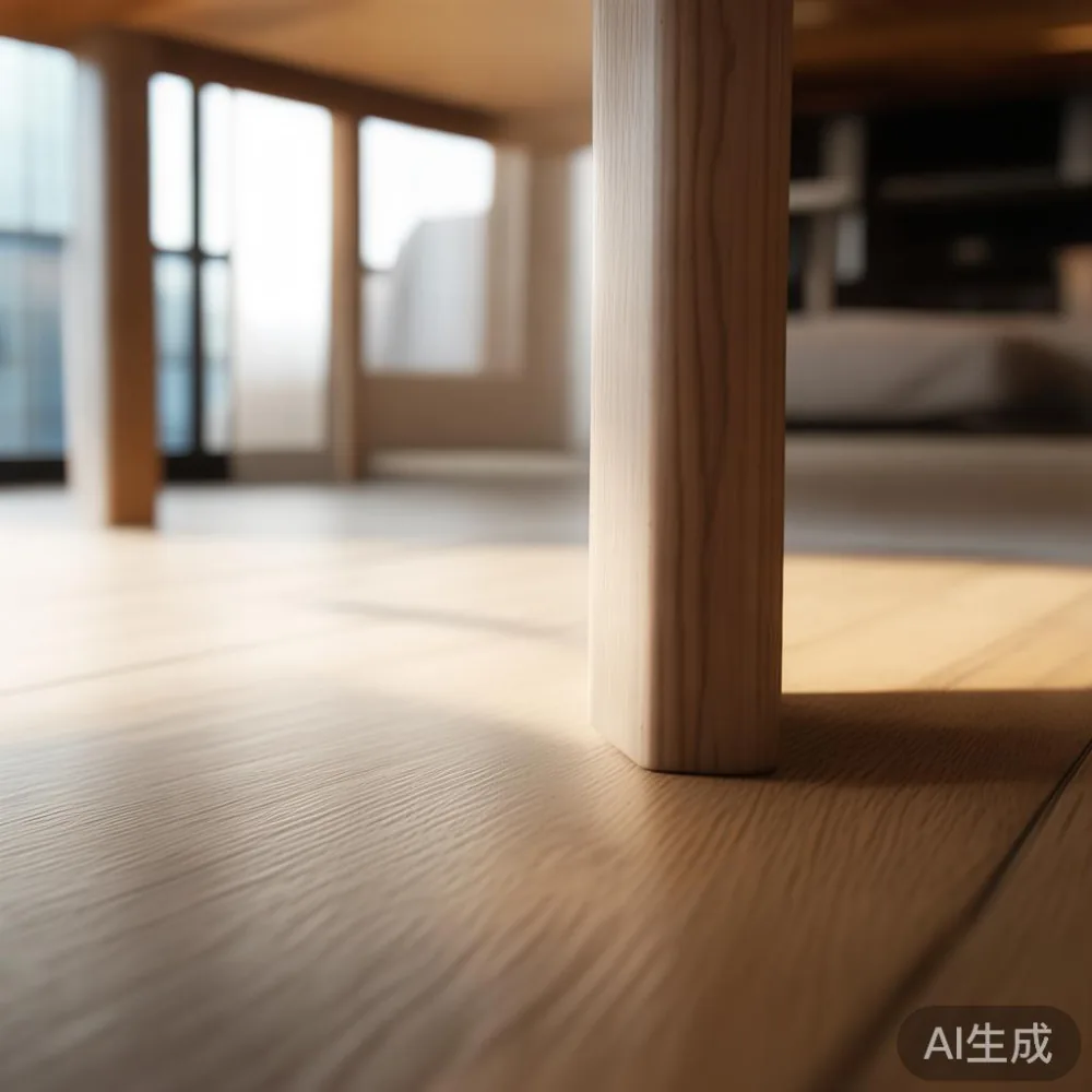Singapore Apartment Living: Styling Small Spaces for Dining — detail of the base and leg construction on a bed