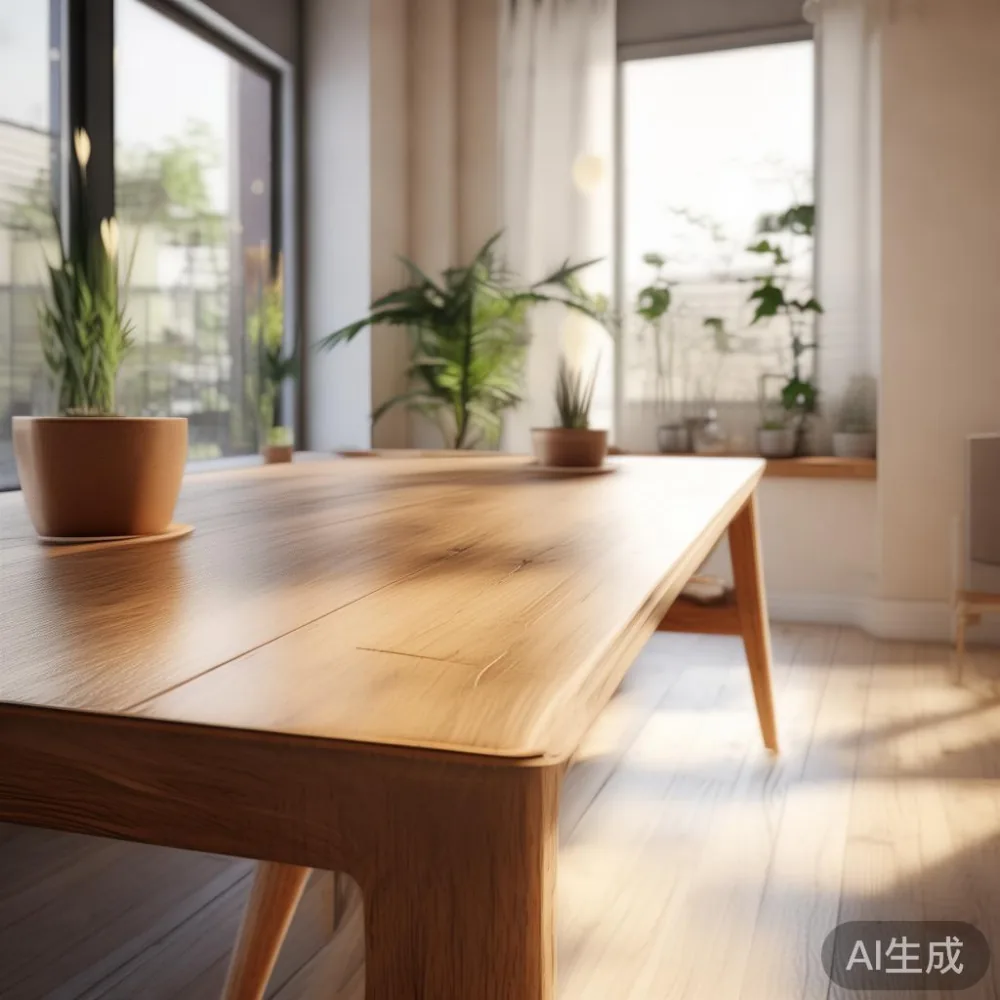 Veneer vs Solid Wood Dining Table SG: A 5-Year Cost Reality Check — corner of a small condo apartment with wooden fl